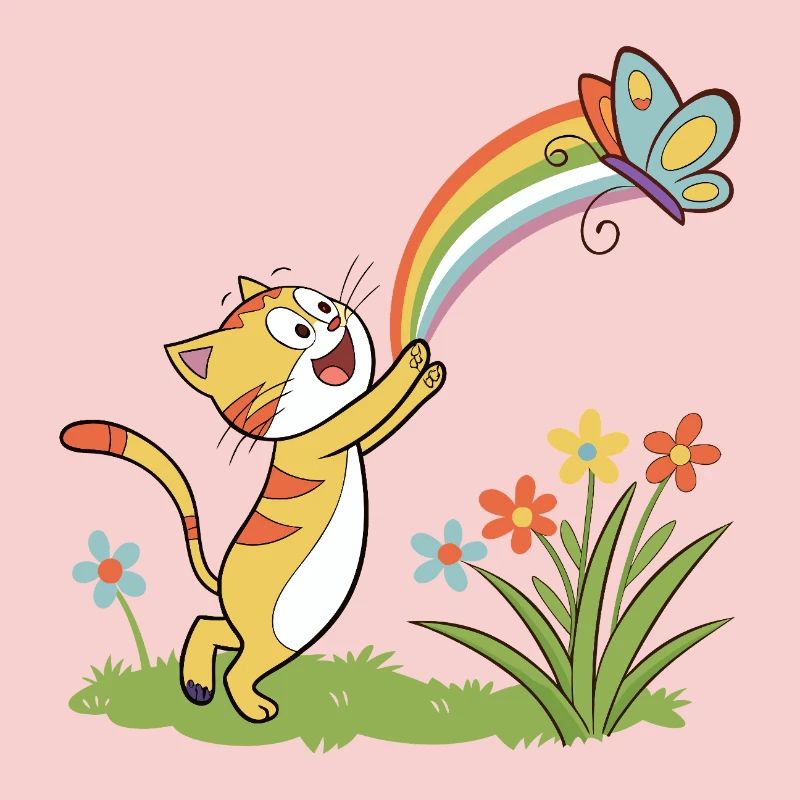 Rainbow Chase Kätzchen
