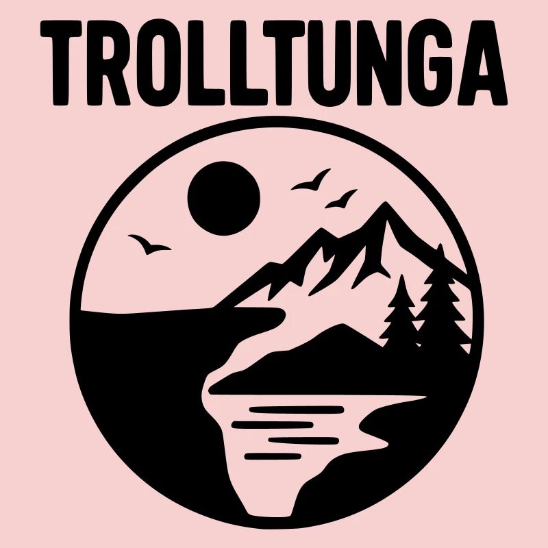 Trolltunga Silhouette