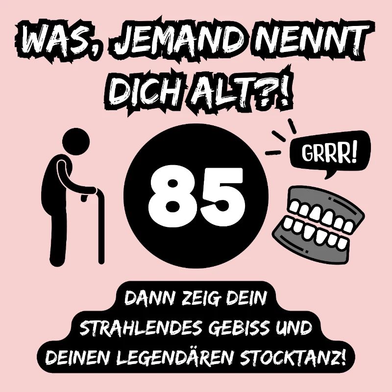 85 and legendary: Teeth out, stick dancing on!
