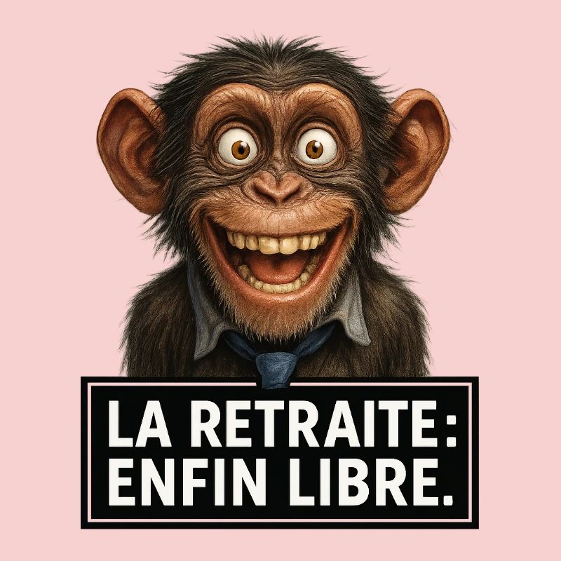 Monkey in free retreat