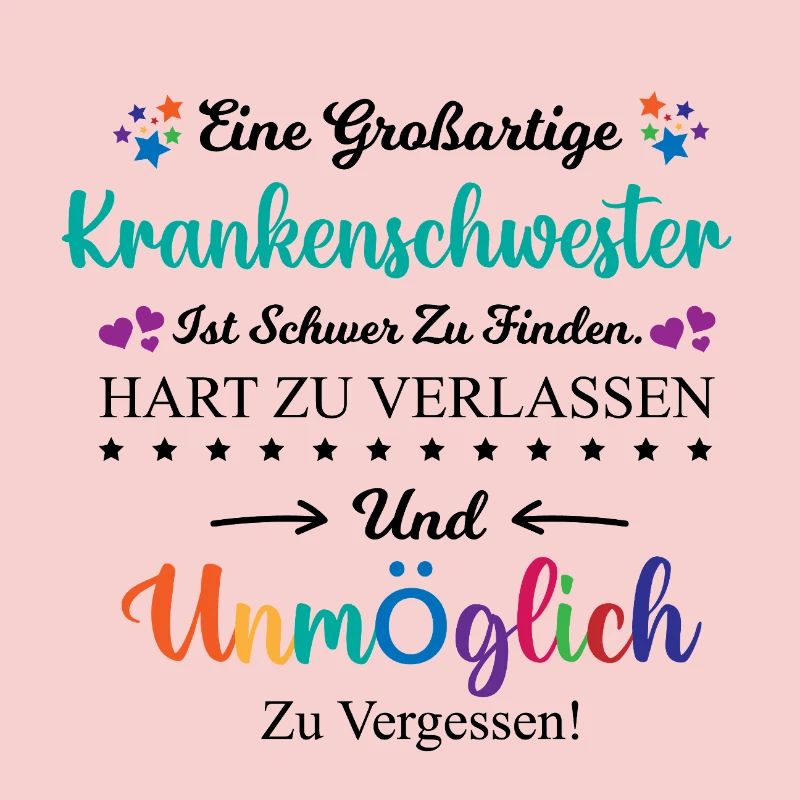 Krankenschwester Beruf Spruch Abschied Geschenk