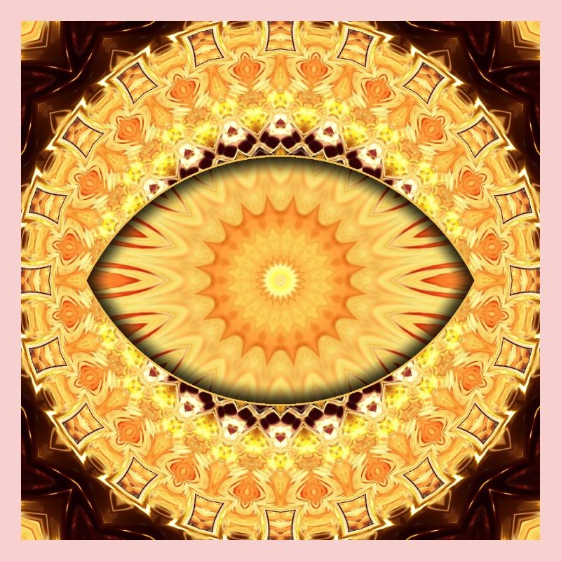 Sun Mandala Kaleidoscope