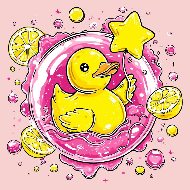 Citrus Quack Neon Duckling