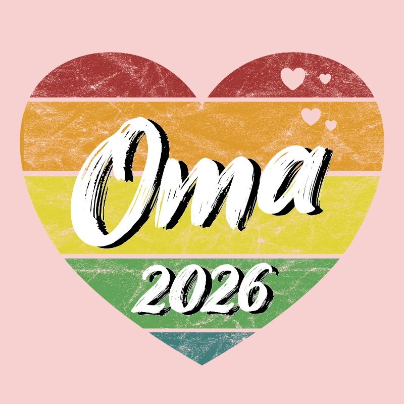 Oma 2026 Großmutter werdende Oma retro vintage