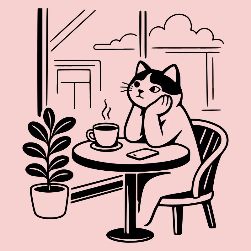 Café des chats attentionné