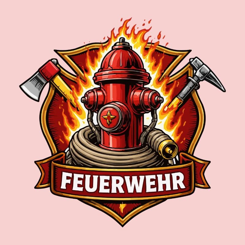 Fire Brigade Fire Hydrant Emblem