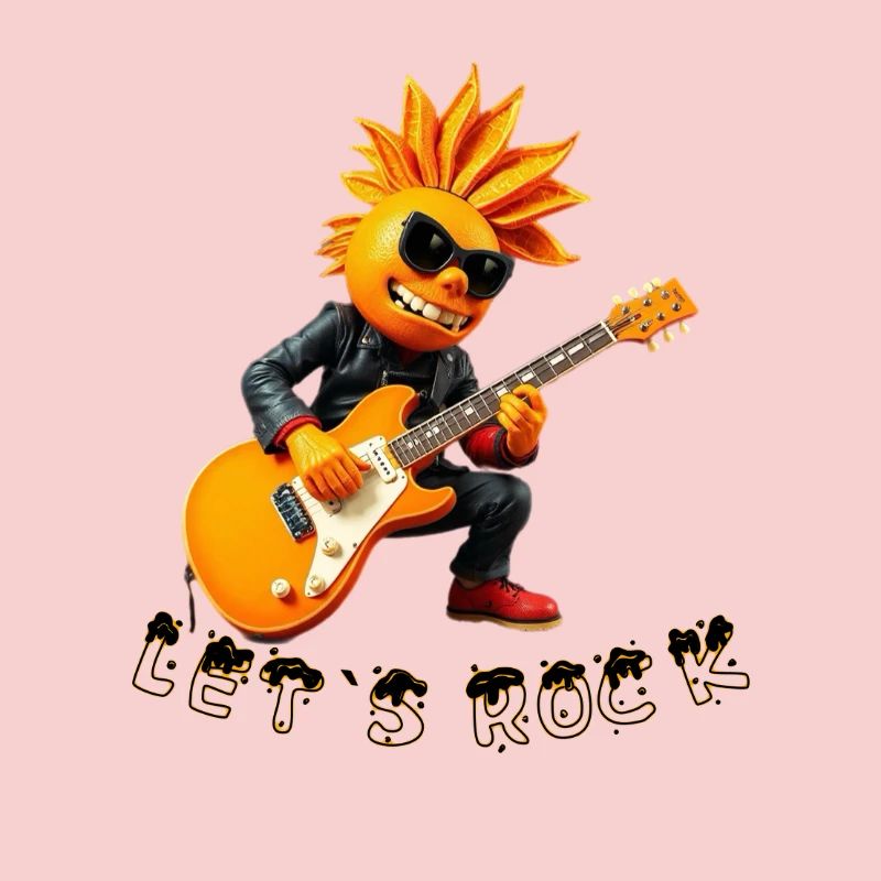Sun Rocker with Guitar