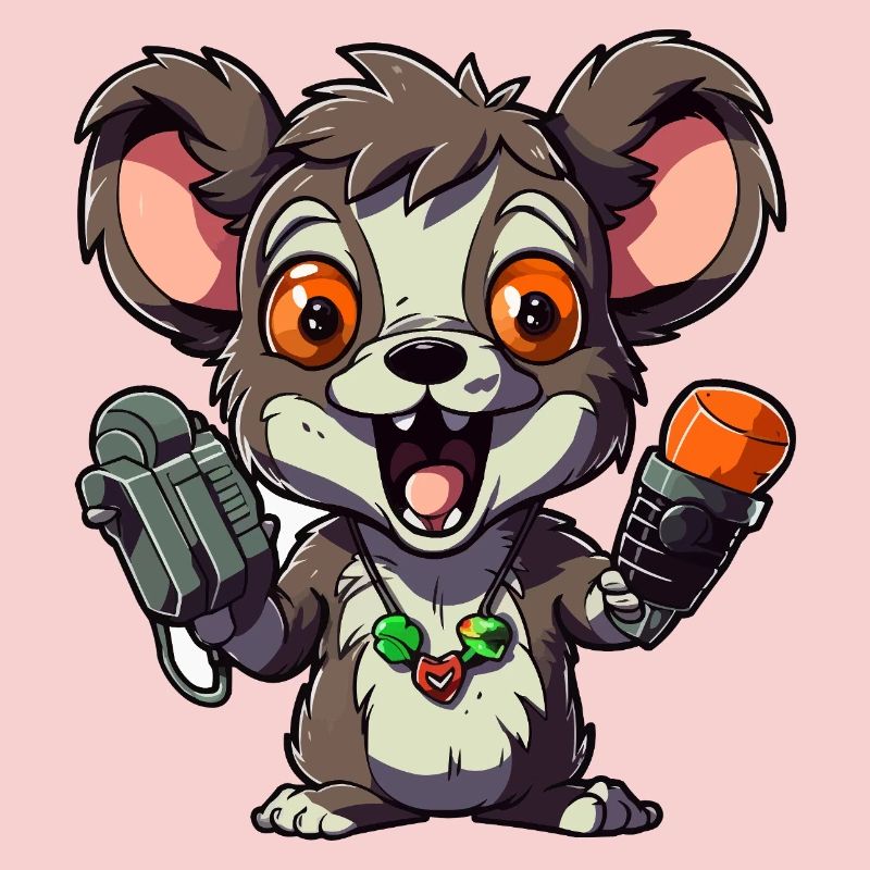 Chibi Rat Microphone Combo