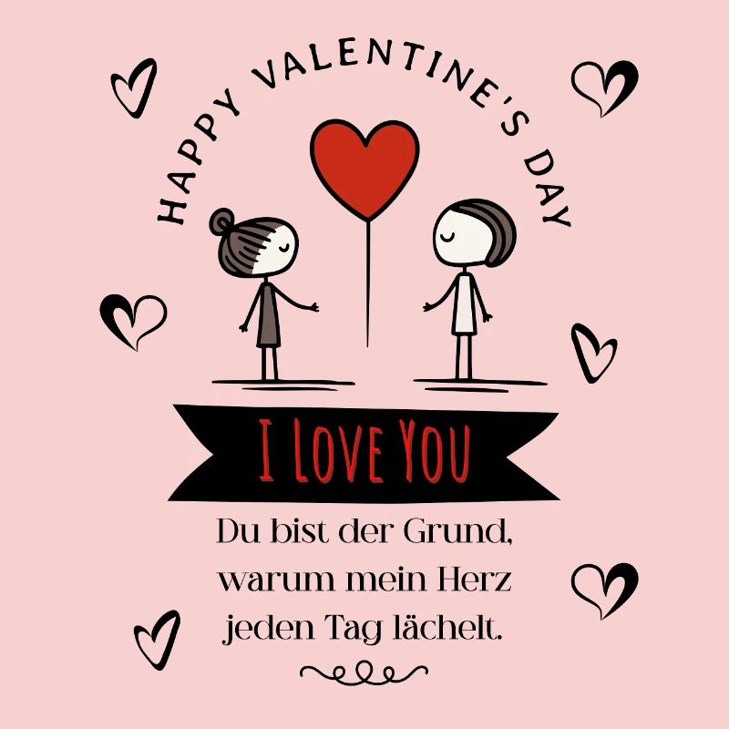 Heart message for two