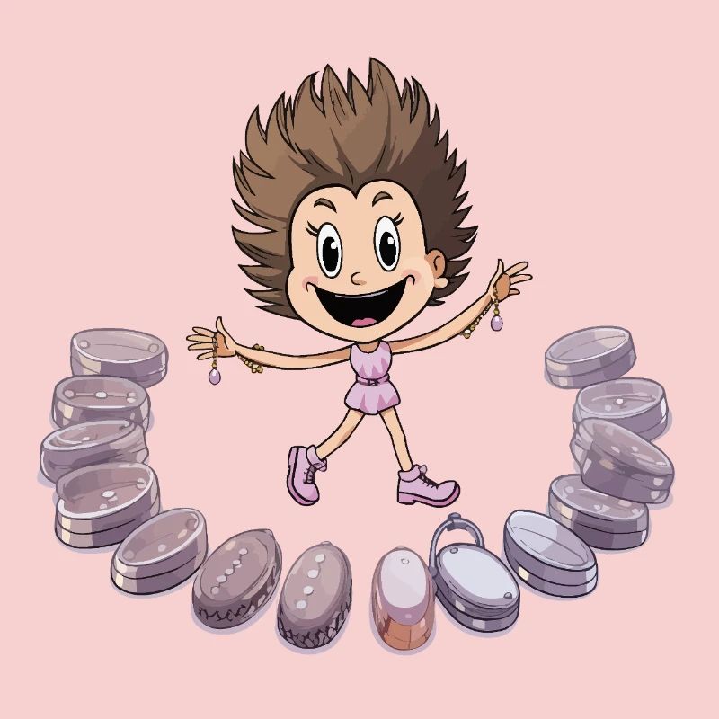 Macaron Tanzmädchen