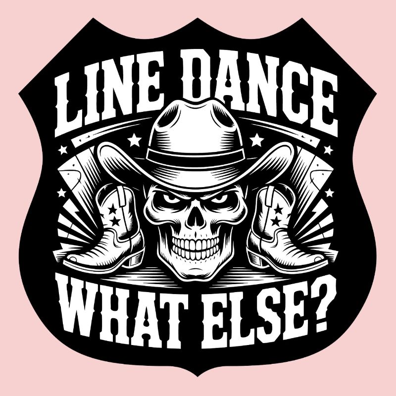 LineDance Skull Cowboy Boots