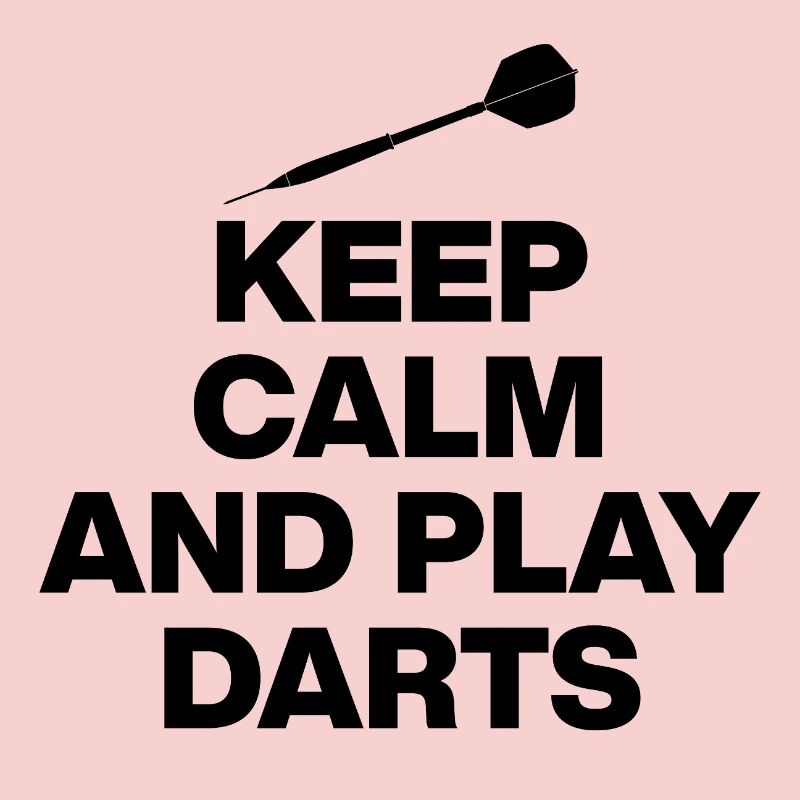 KEEP CALM AND PLAY DARTS! 180 PFEILE