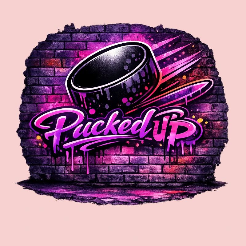 A pris des graffitis au néon