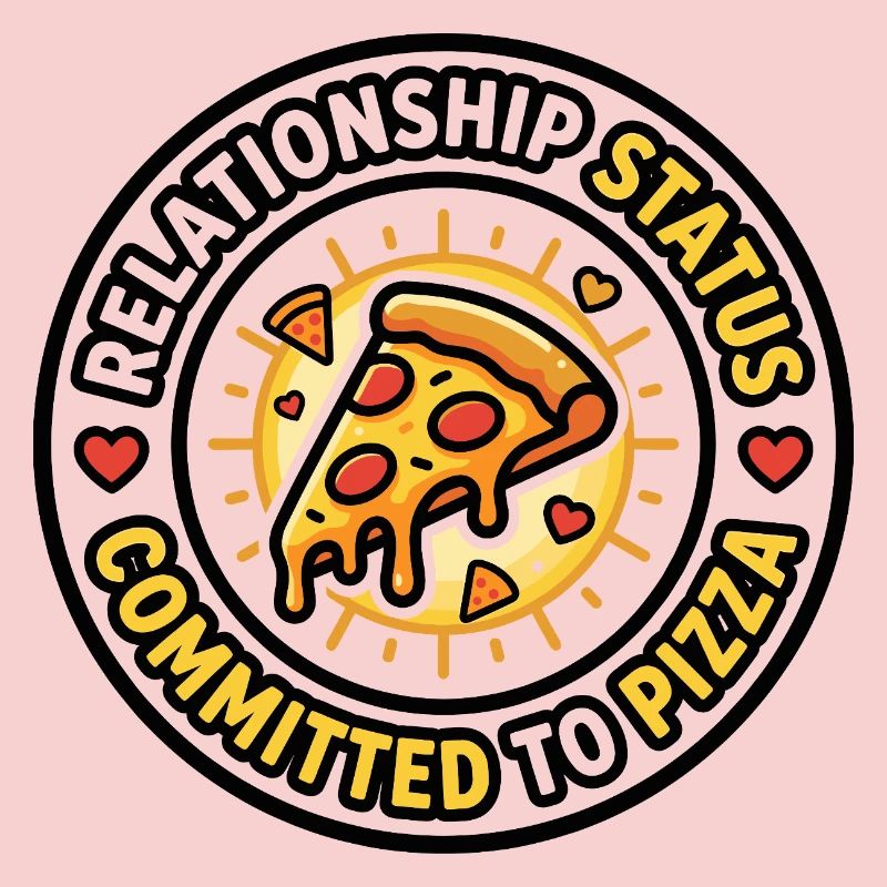Statut relationnel engagé dans la pizza