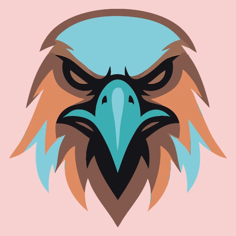 Eagle Head Turquoise Brown