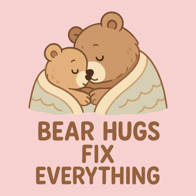 Two Bears Hug – Bear Hugs Fix Everything