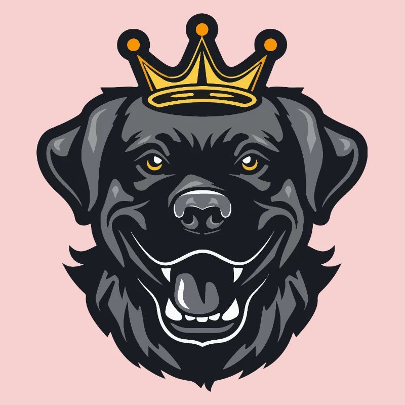 Couronne de chien labrador