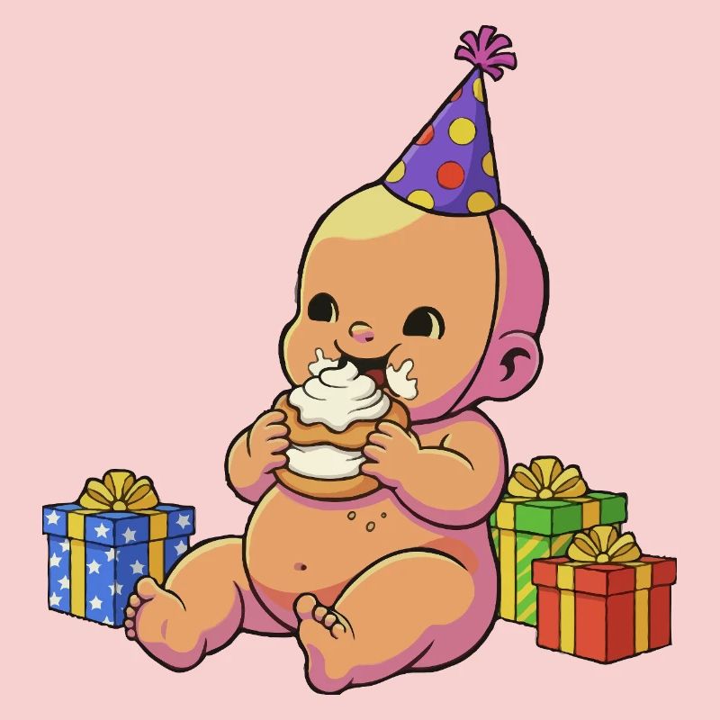 Birthday Cupcake Baby