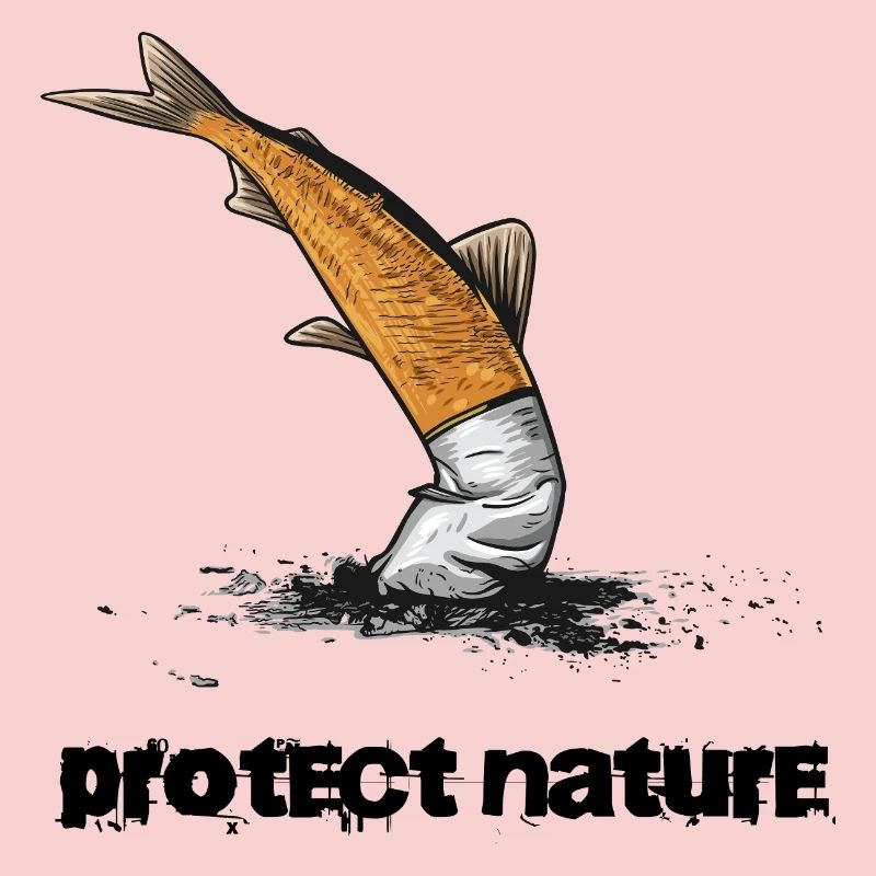 Naturschutz Gewässerschutz Zigarette