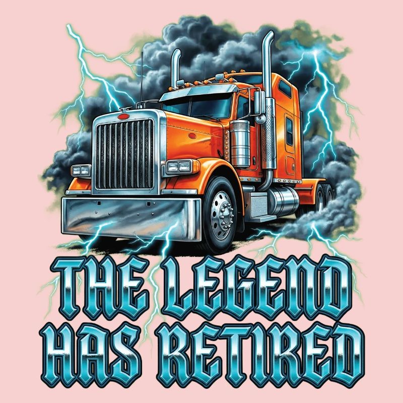 Chauffeur de semi-remorque Trucker Reitred