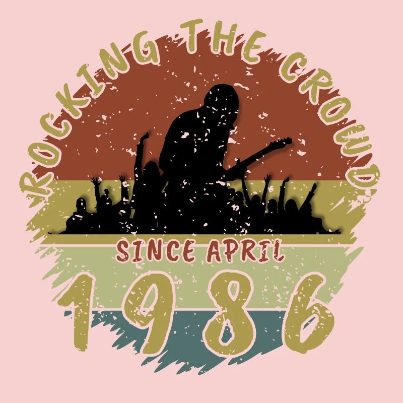 40th Birthday Rocking the crowd GIT 04/1986