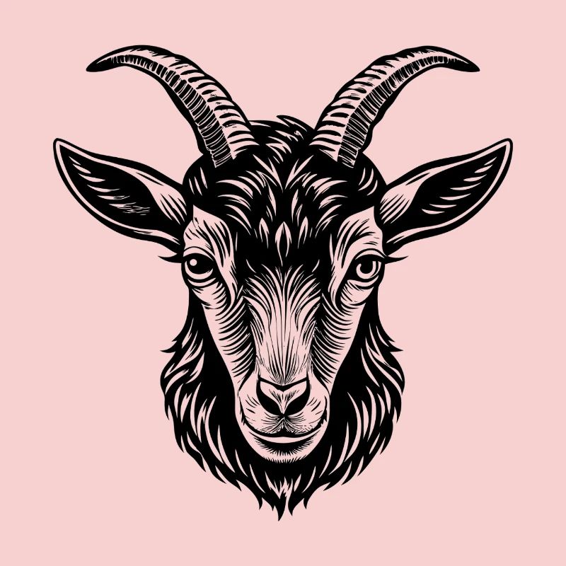 Lamancha goat head