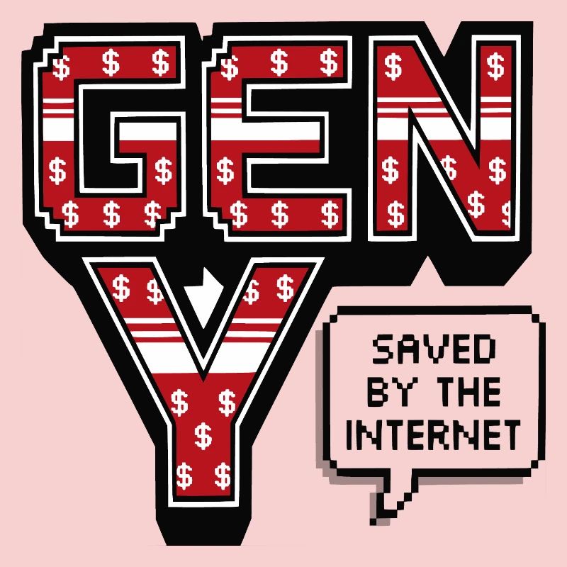 Génération Y, génération Y, Chemise Millennials, sweat à capuche