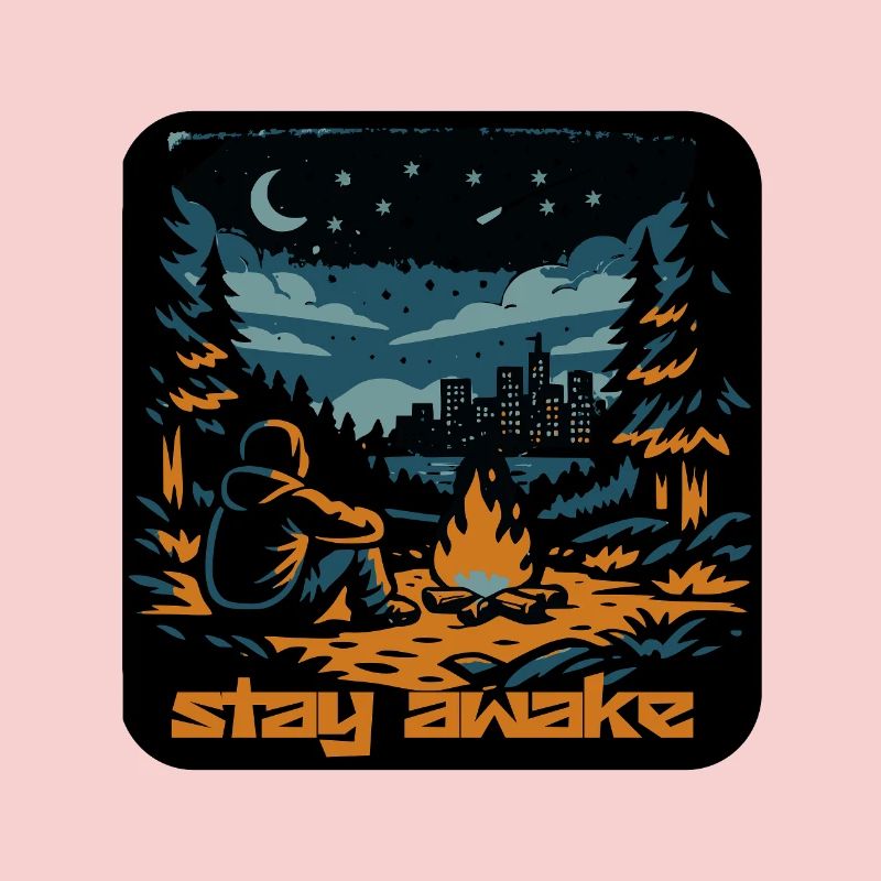 Stay Awake Campfire Night
