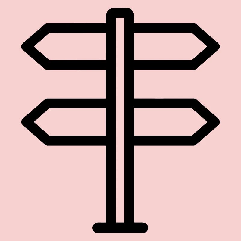 Direction sign