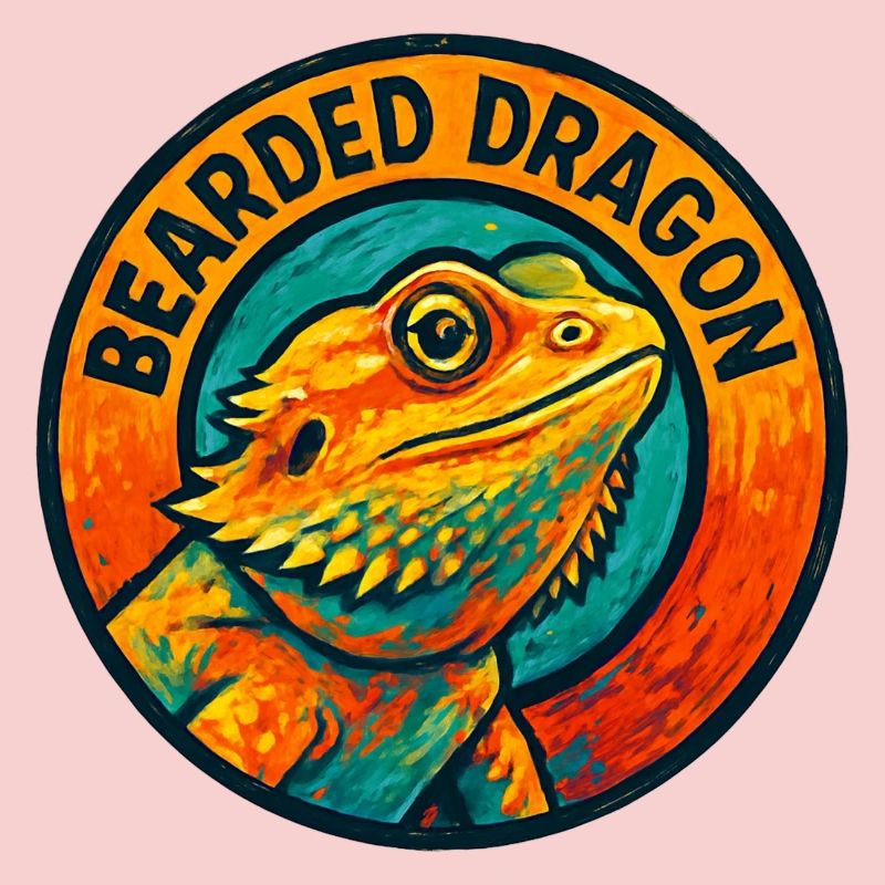 Bwearing Agame Lizard Style Bunte Gravur