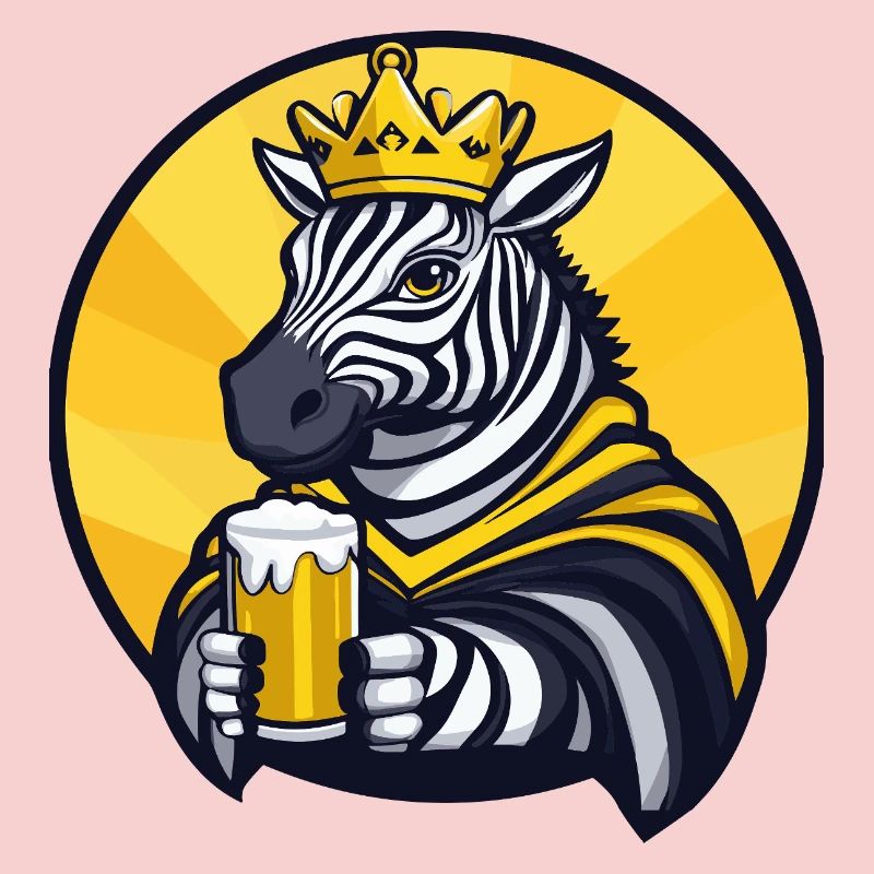 Zebra Beer Funny
