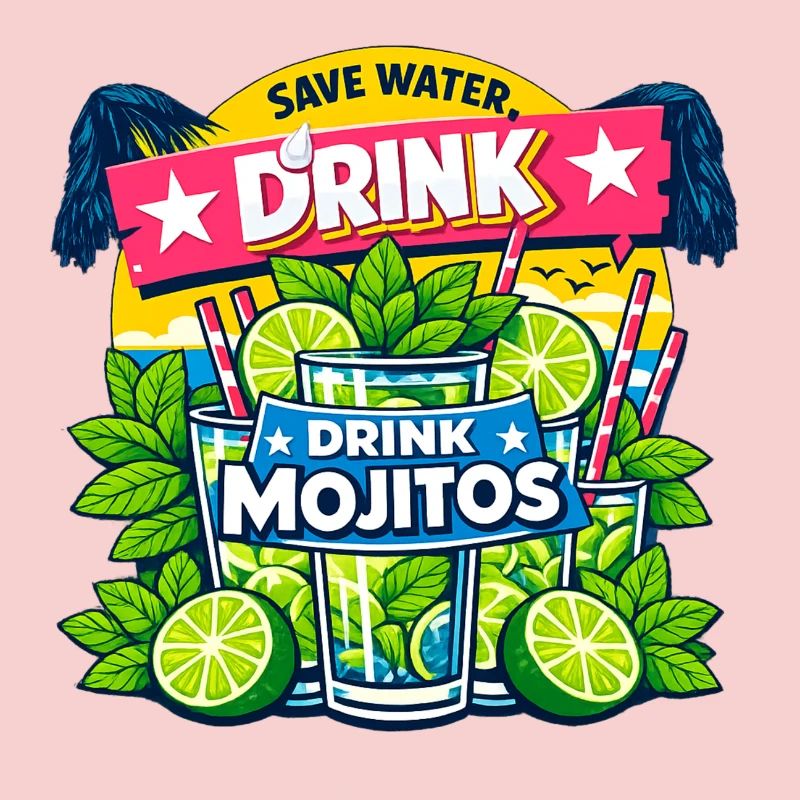 Save the water, drink Mojitos