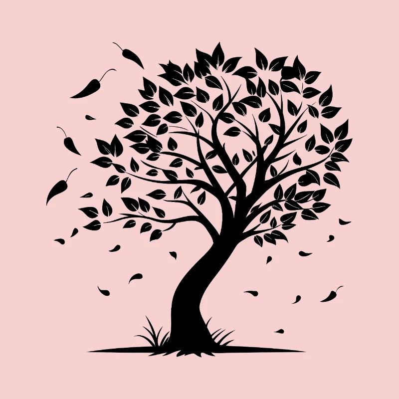 Tree with wind