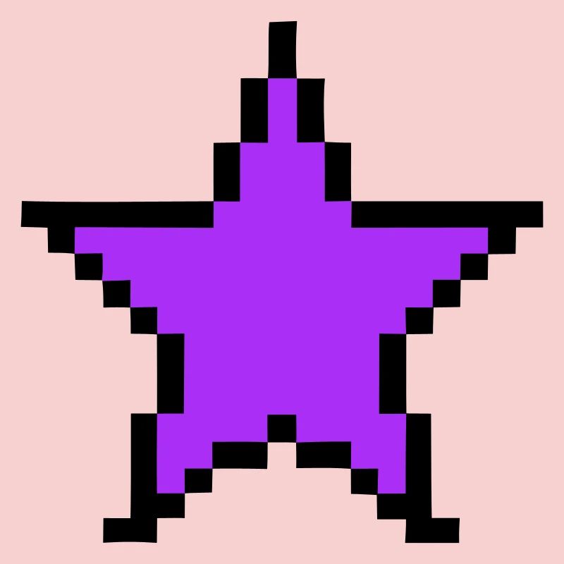 Pixel Star 8-Bit Power Up