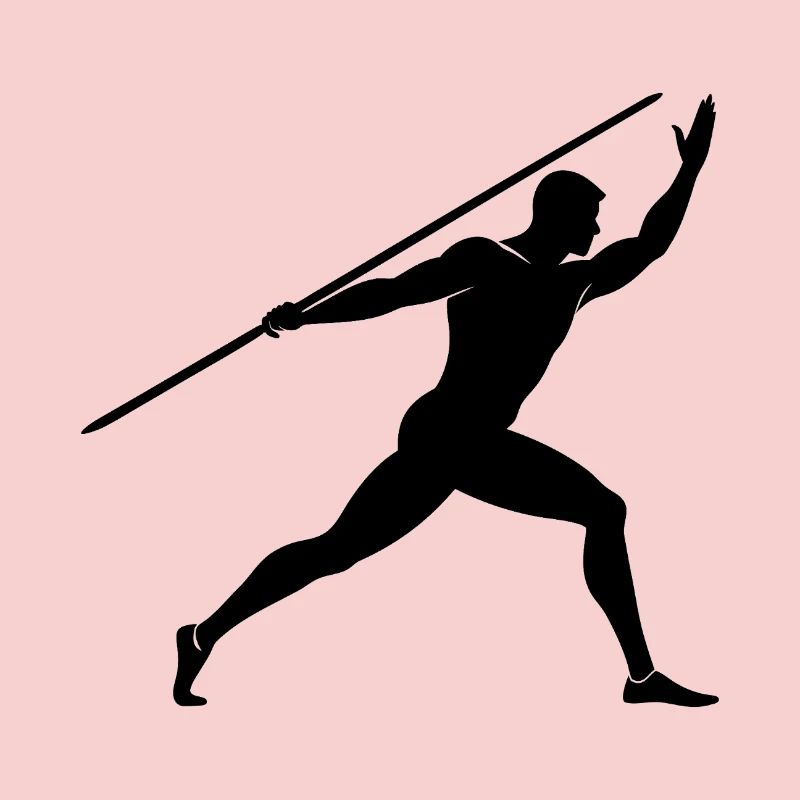 Man Thrower with Javelin