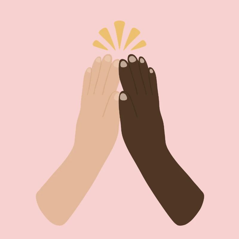 Diverse Hands Clap Unity