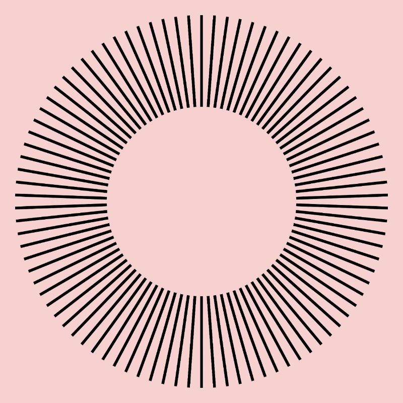 lines circle composition design