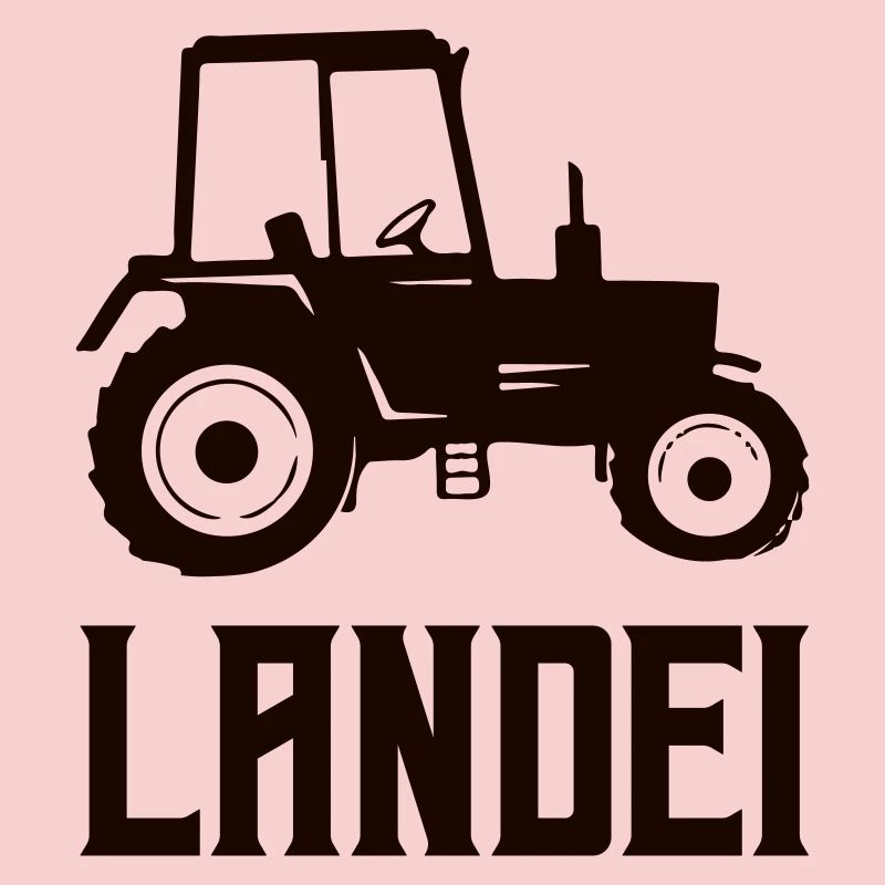 Traktor Silhouette Landei