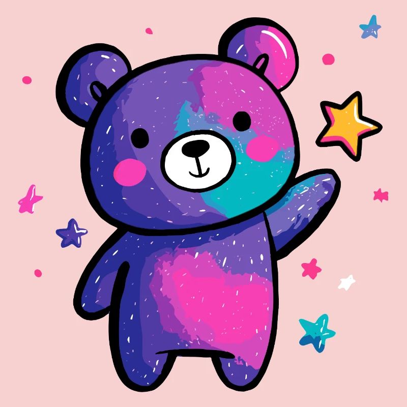 Cosmic Panda Star Magic