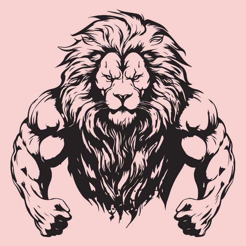 Muscles Lion