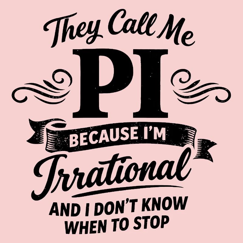 They Call Me Pi Because I'm Irrational Math Spruc
