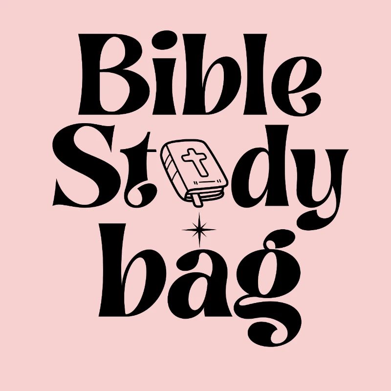 Bible Study bag Bibelstunde Tasche Gott Glaube 
