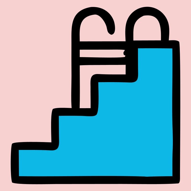  Pool Leiter Schwimmbad Icon