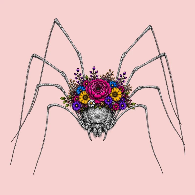 Blooming Spider Crown
