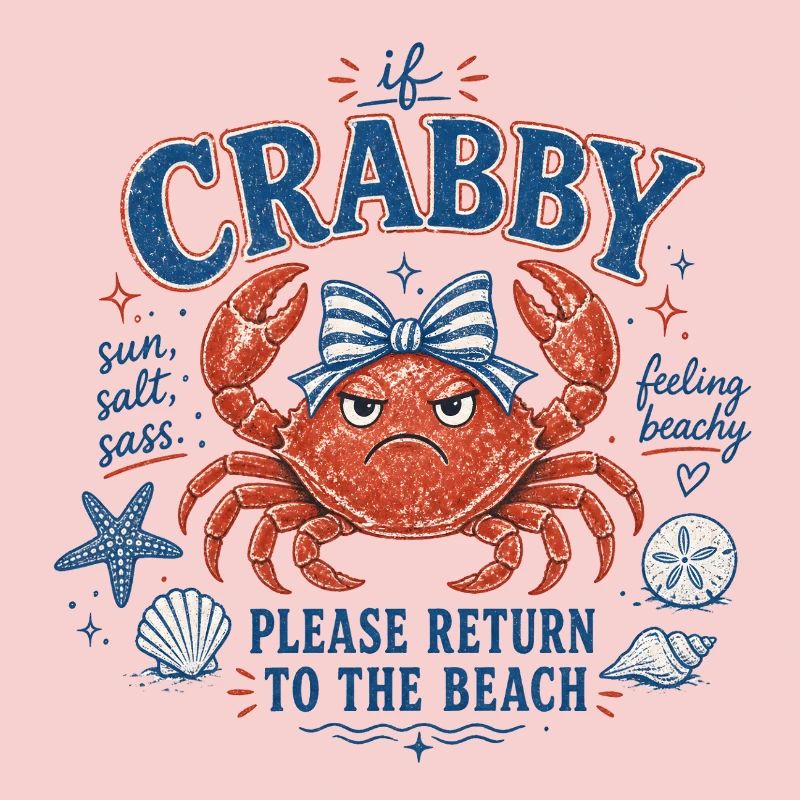 Krabbe - If Crabby – Please Return to the Beach