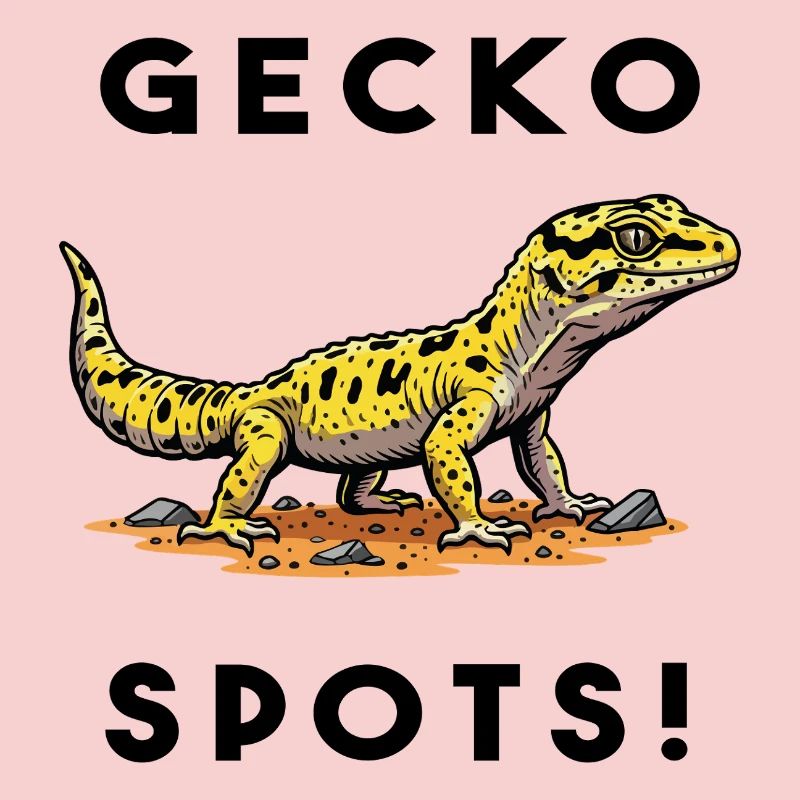 Gecko Leopard Bask Lezard Terrarium