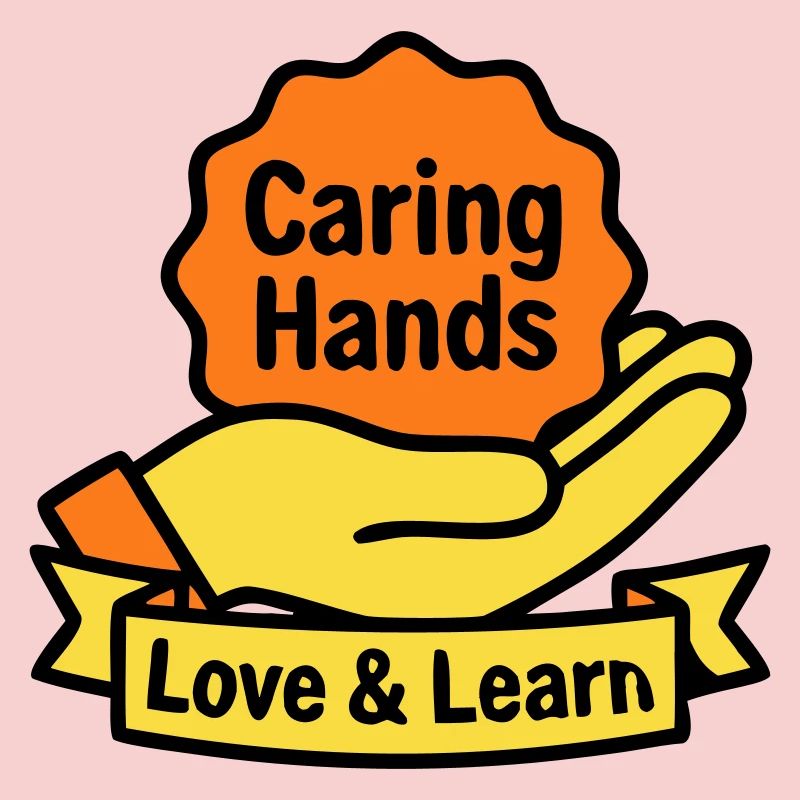 Kita Wappen Caring Hands Logo