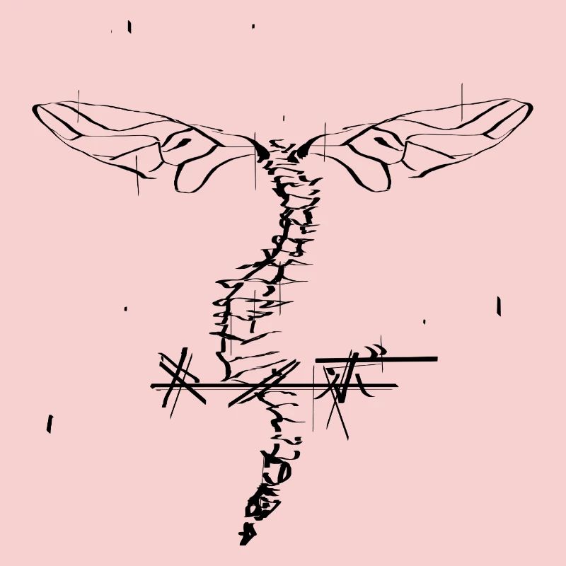 Bone dragonfly