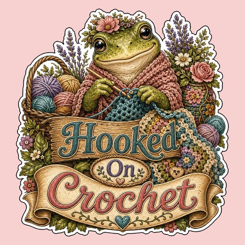 Hooked On Crochet Frog