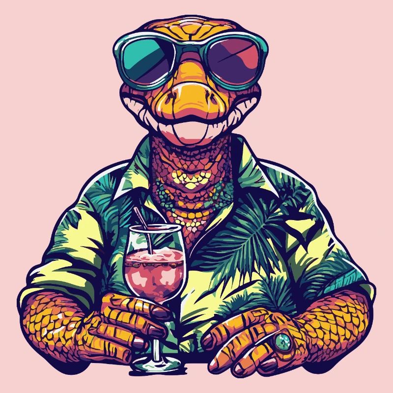 Snake Cobra Comic Summer